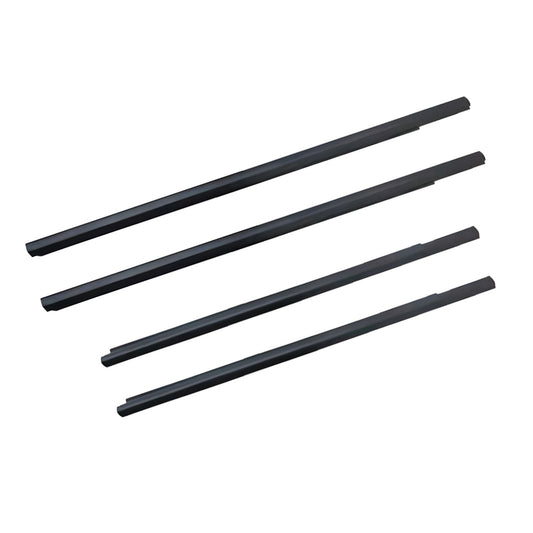 4x Outer Door Window Rubber Seals Suitable for 12 - 21 Ford Ranger PX XLT - Frazy's Auto Parts