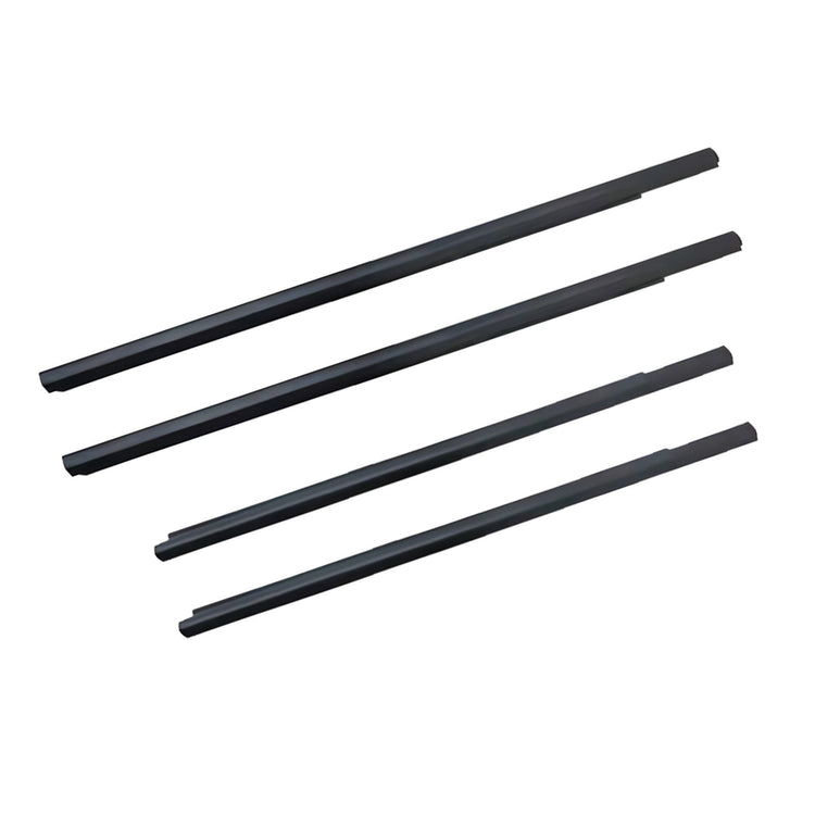 4x Outer Door Window Rubber Seals Suitable for 12 - 21 Ford Ranger PX XLT - Frazy's Auto Parts