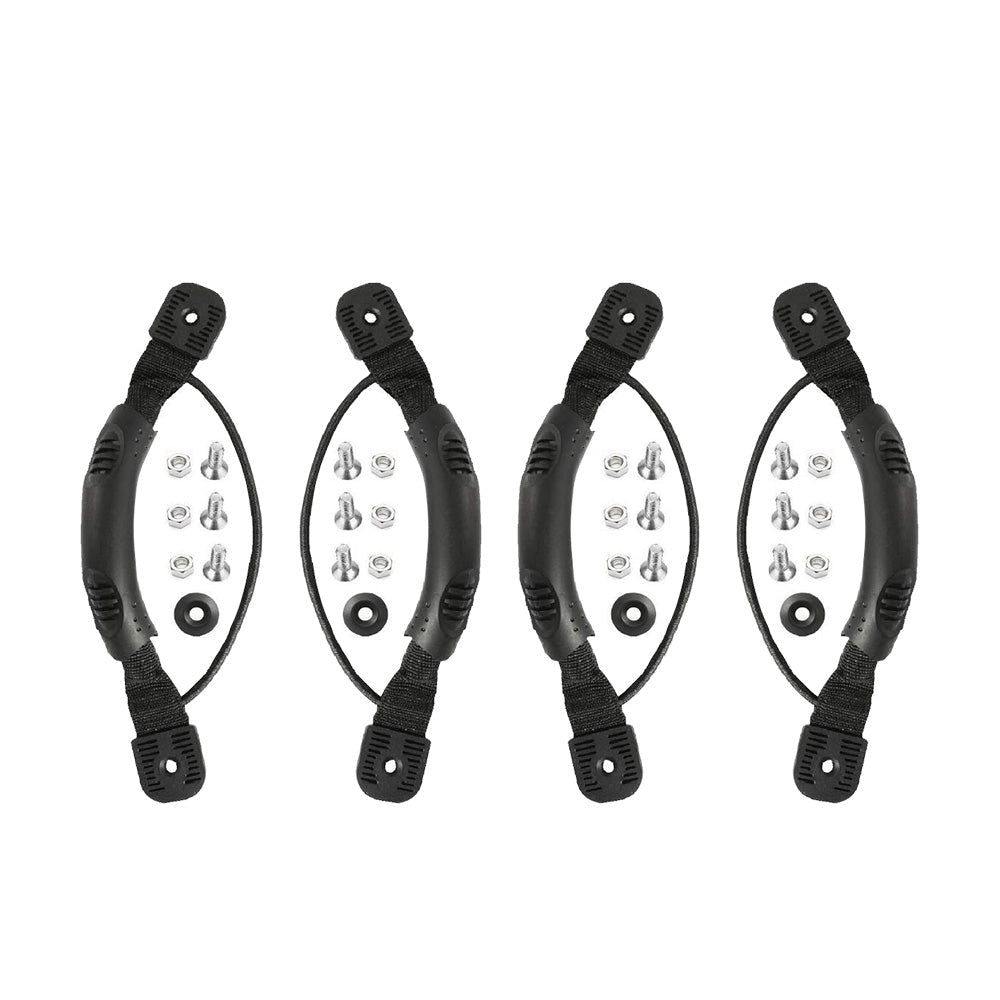 4x Side Mount Carry Handles with Screws Suitable For Kayak / Canoe / Boat Replacement - Frazy's Auto Parts