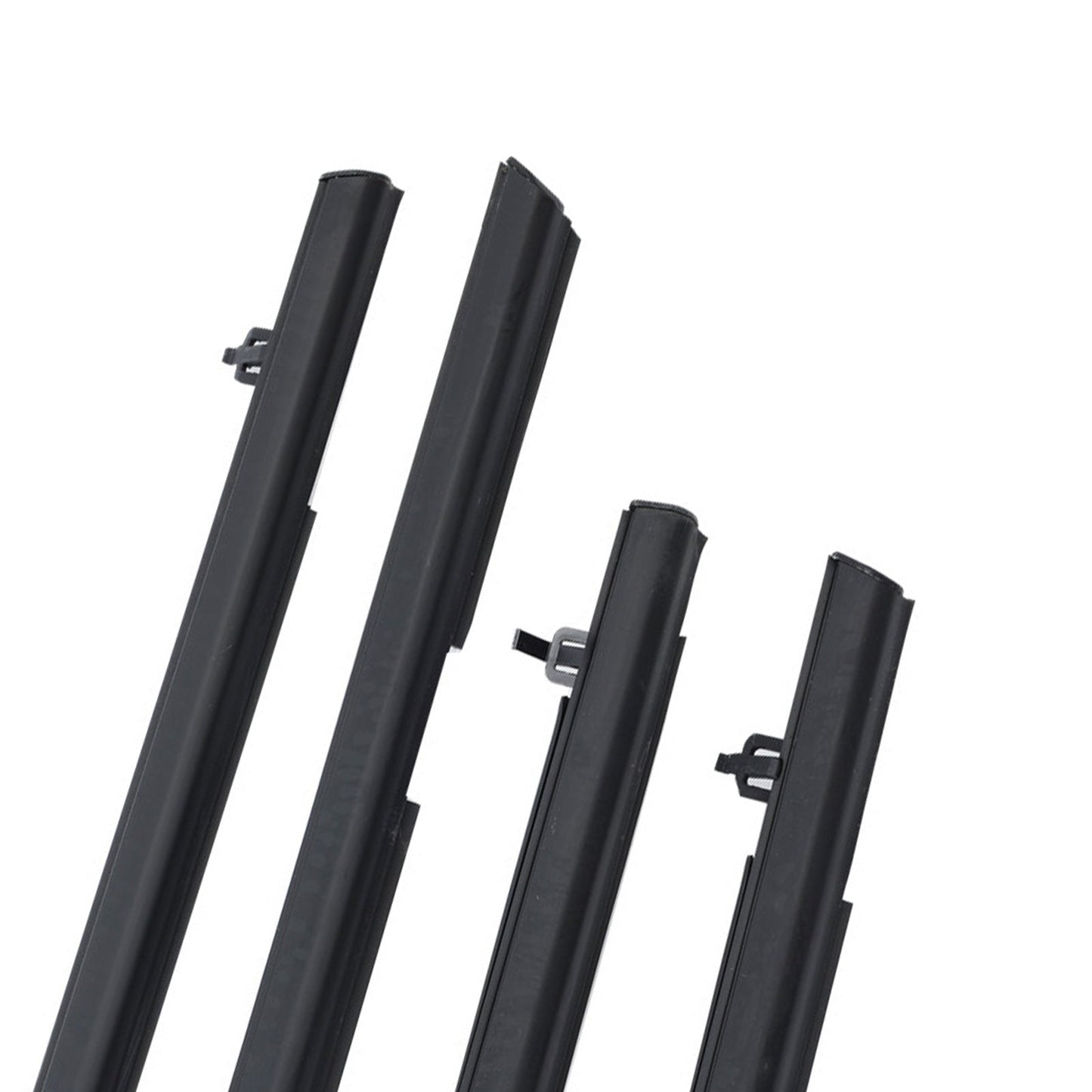 4x Window Door Belt Weather Strips Suitable For Honda Civic 2006 - 2011 - Frazy's Auto Parts