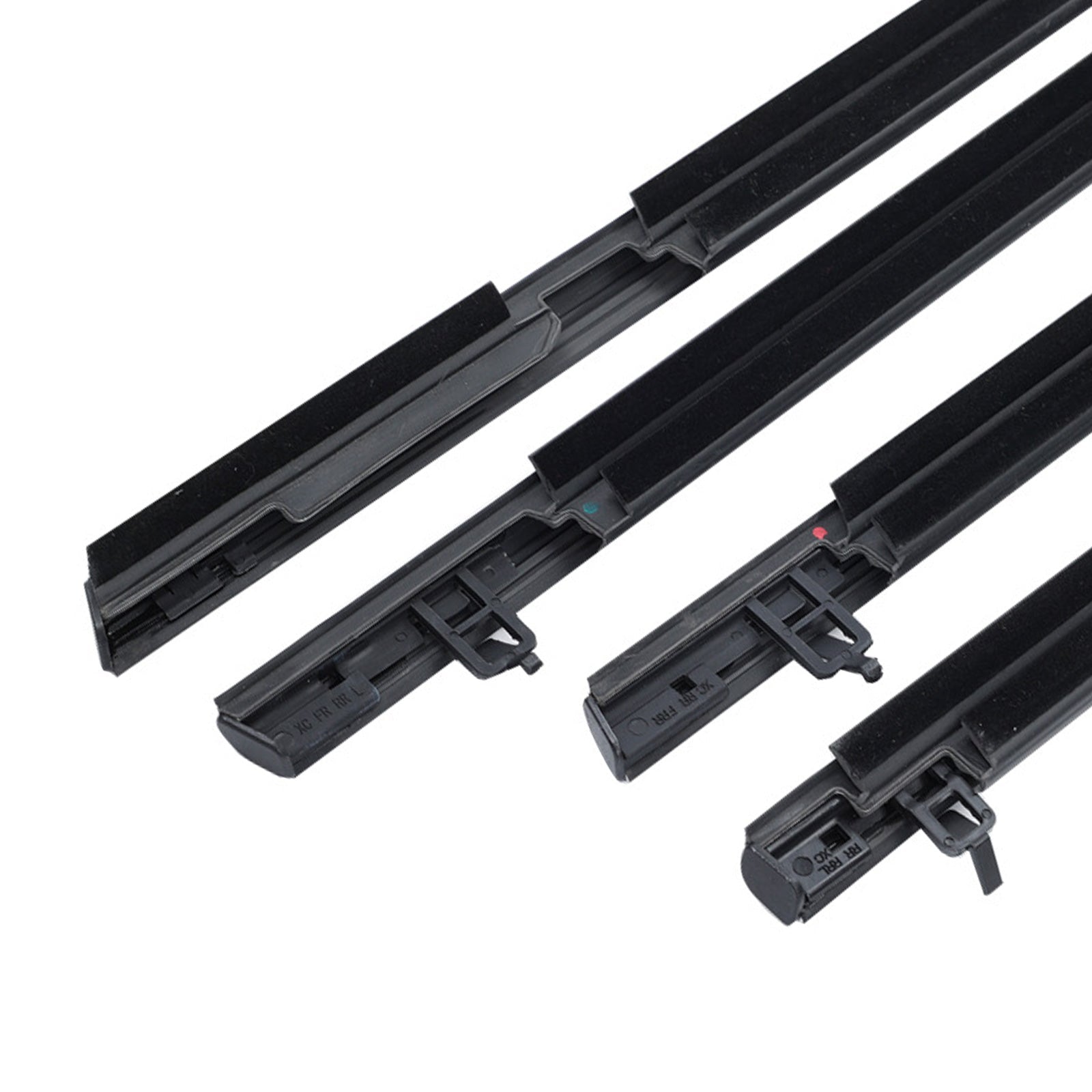 4x Window Door Belt Weather Strips Suitable For Honda Civic 2006 - 2011 - Frazy's Auto Parts