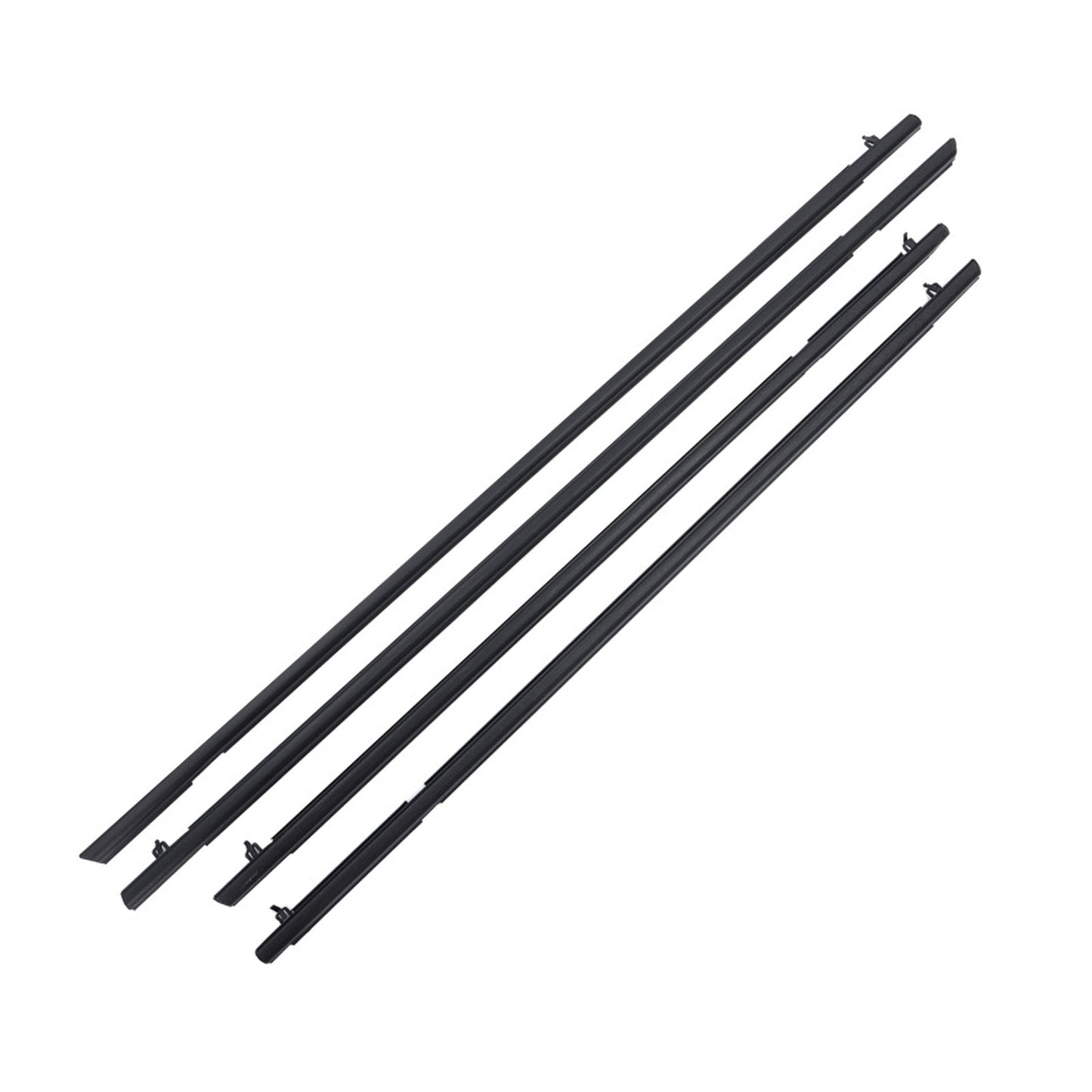 4x Window Door Belt Weather Strips Suitable For Honda Civic 2006 - 2011 - Frazy's Auto Parts