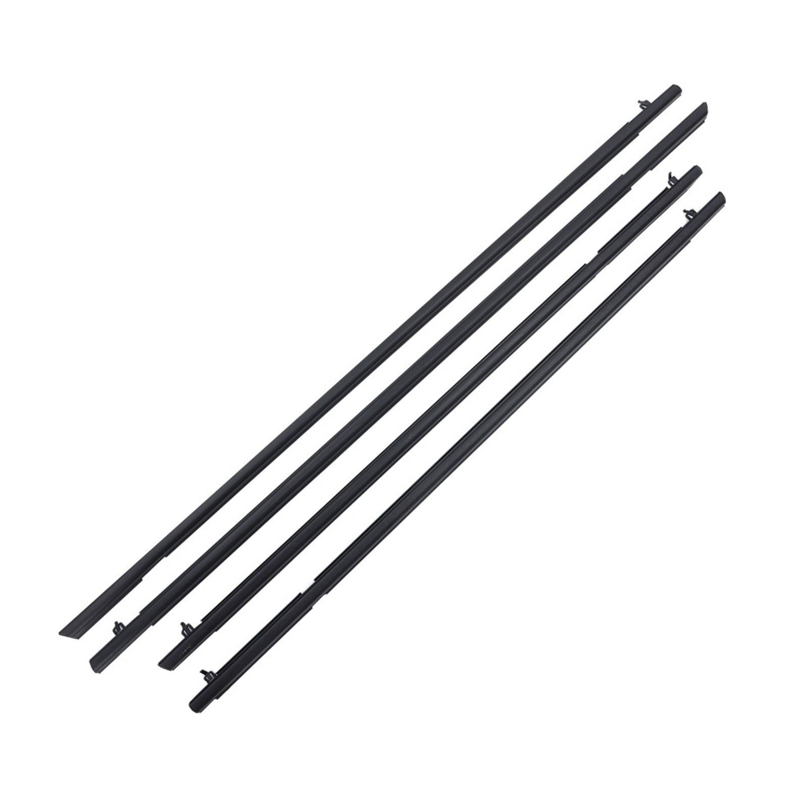 4x Window Door Belt Weather Strips Suitable For Honda Civic 2006 - 2011 - Frazy's Auto Parts
