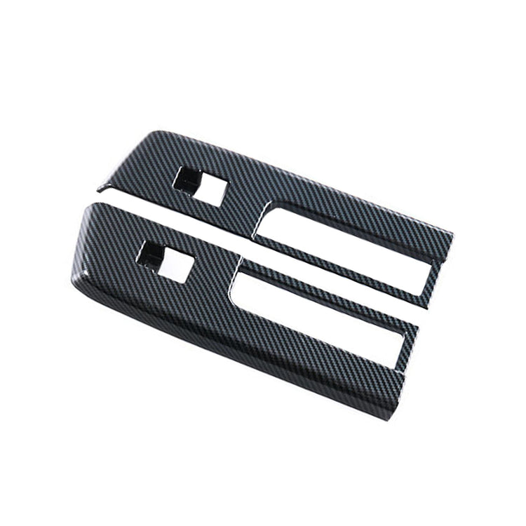 4x Window Lift Panel Cover Trim Suitable For Mitsubishi L200 / Triton 2023 - 2025 Carbon - Frazy's Auto Parts