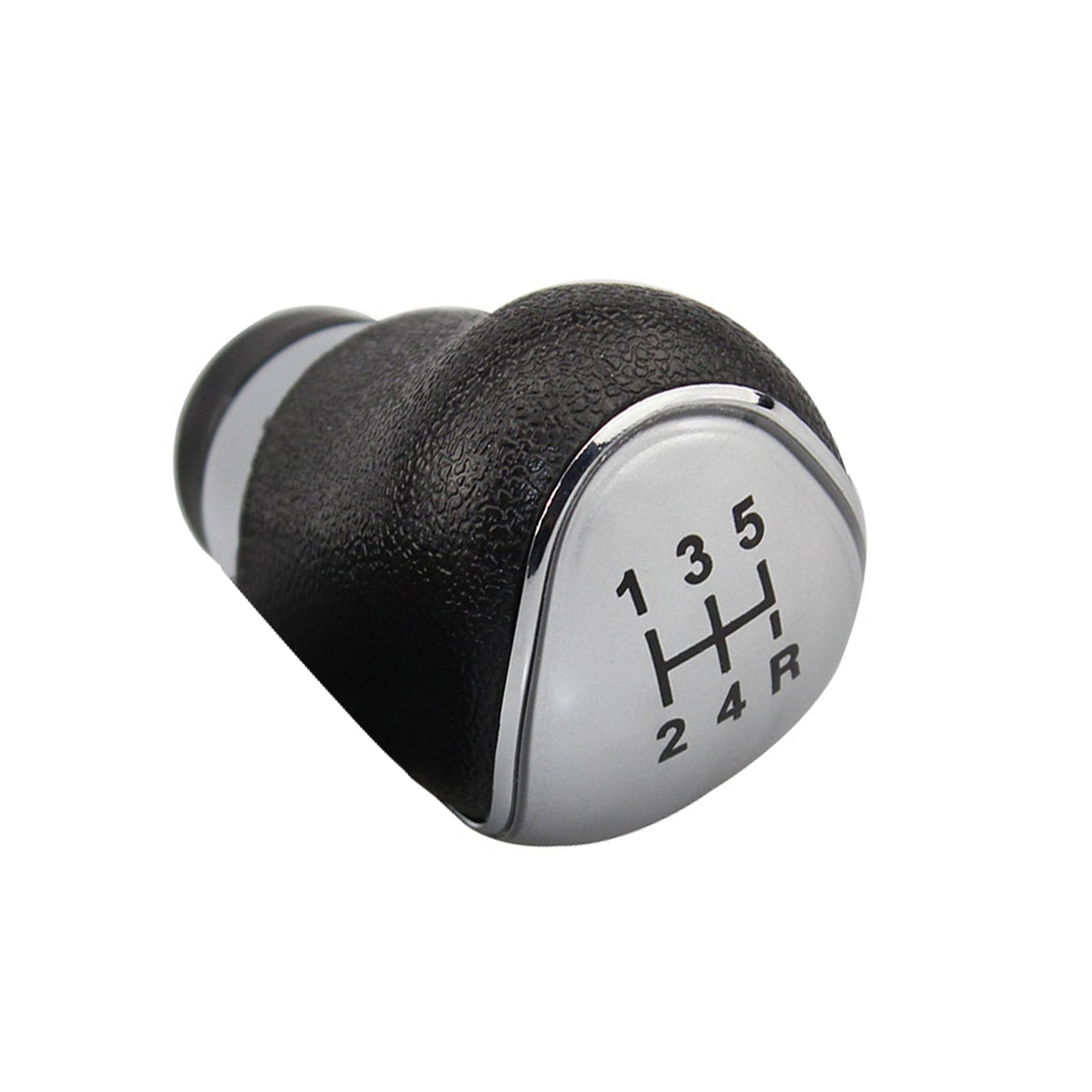 5 - Speed Manual Gear Shift Knob Silver Suitable For Ford Fiesta MK2 C - Max 2008 - 2013 - Frazy's Auto Parts