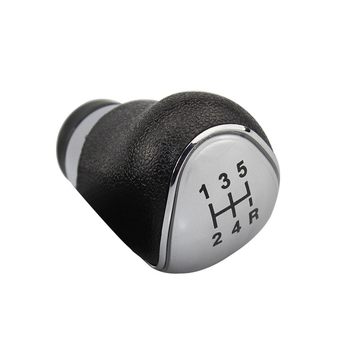 5 - Speed Manual Gear Shift Knob Silver Suitable For Ford Fiesta MK2 C - Max 2008 - 2013 - Frazy's Auto Parts