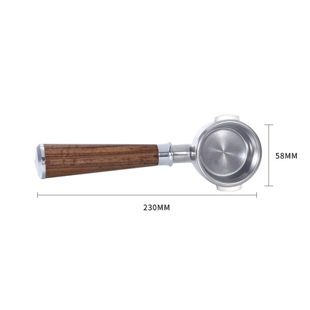 58mm Bottomless Portafilter Group Handle With Basket Suitable For Breville-2
