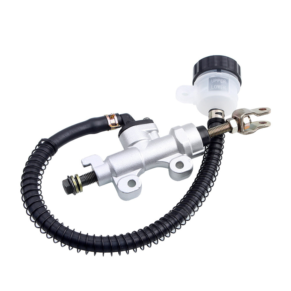Rear Foot Brake Master Cylinder Pump Reservoir Suitable for Honda Yamaha Suzuki-1