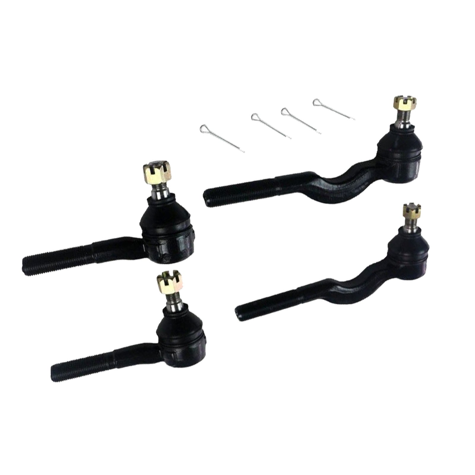 Inner & Outer Tie Rod End Kit 4x Suitable For Mitsubishi Triton MK 4WD 1996-2006-0