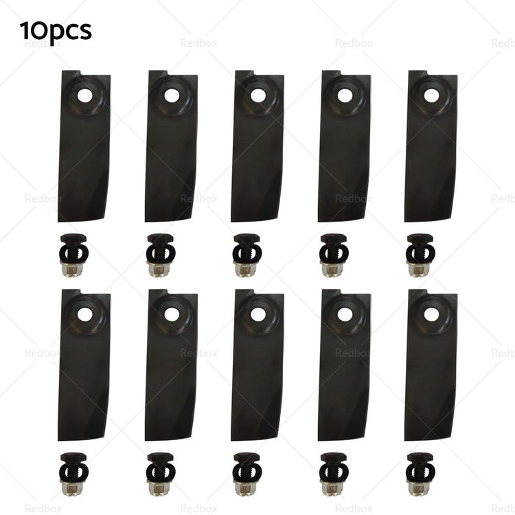 5/10/20x Lawn Mower Blades and Bolts For Honda19 Mowers HRU196 HRU195 HRU194 - Frazy's Auto Parts