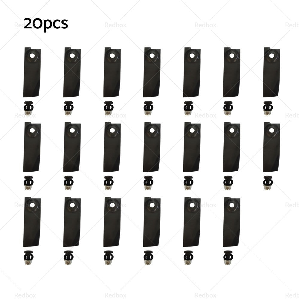 5/10/20x Lawn Mower Blades and Bolts For Honda19 Mowers HRU196 HRU195 HRU194 - Frazy's Auto Parts