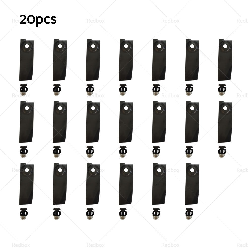 5/10/20x Lawn Mower Blades and Bolts For Honda19 Mowers HRU196 HRU195 HRU194 - Frazy's Auto Parts