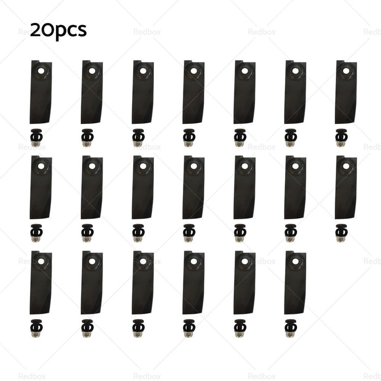 5/10/20x Lawn Mower Blades and Bolts For Honda19 Mowers HRU196 HRU195 HRU194 - Frazy's Auto Parts