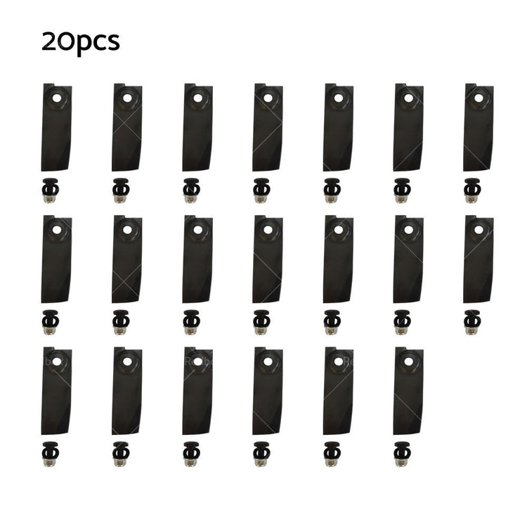 5/10/20x Lawn Mower Blades and Bolts For Honda19 Mowers HRU196 HRU195 HRU194 - Frazy's Auto Parts