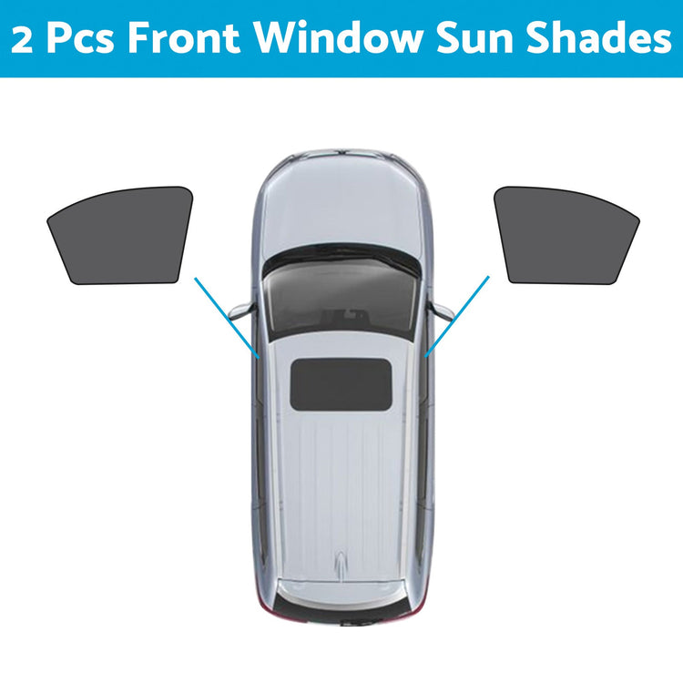 Magnetic Window Mesh Sun Blind Shade Suitable For MG ZS / ZST / ZS EV 2018-2023-2