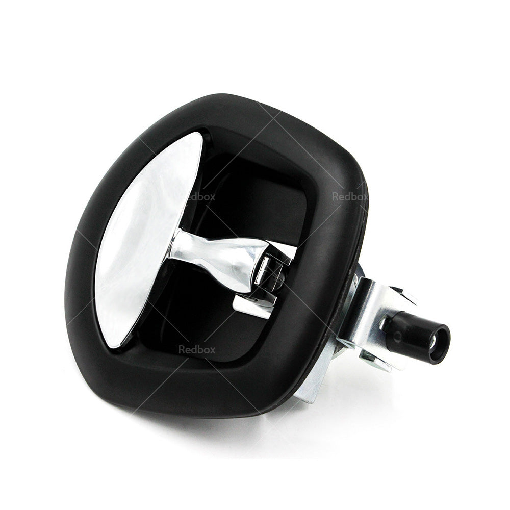2pcs Whale Tail Lock or Compression Lock Black w or  Chrome Handle Trailer Ute Toolbox-4