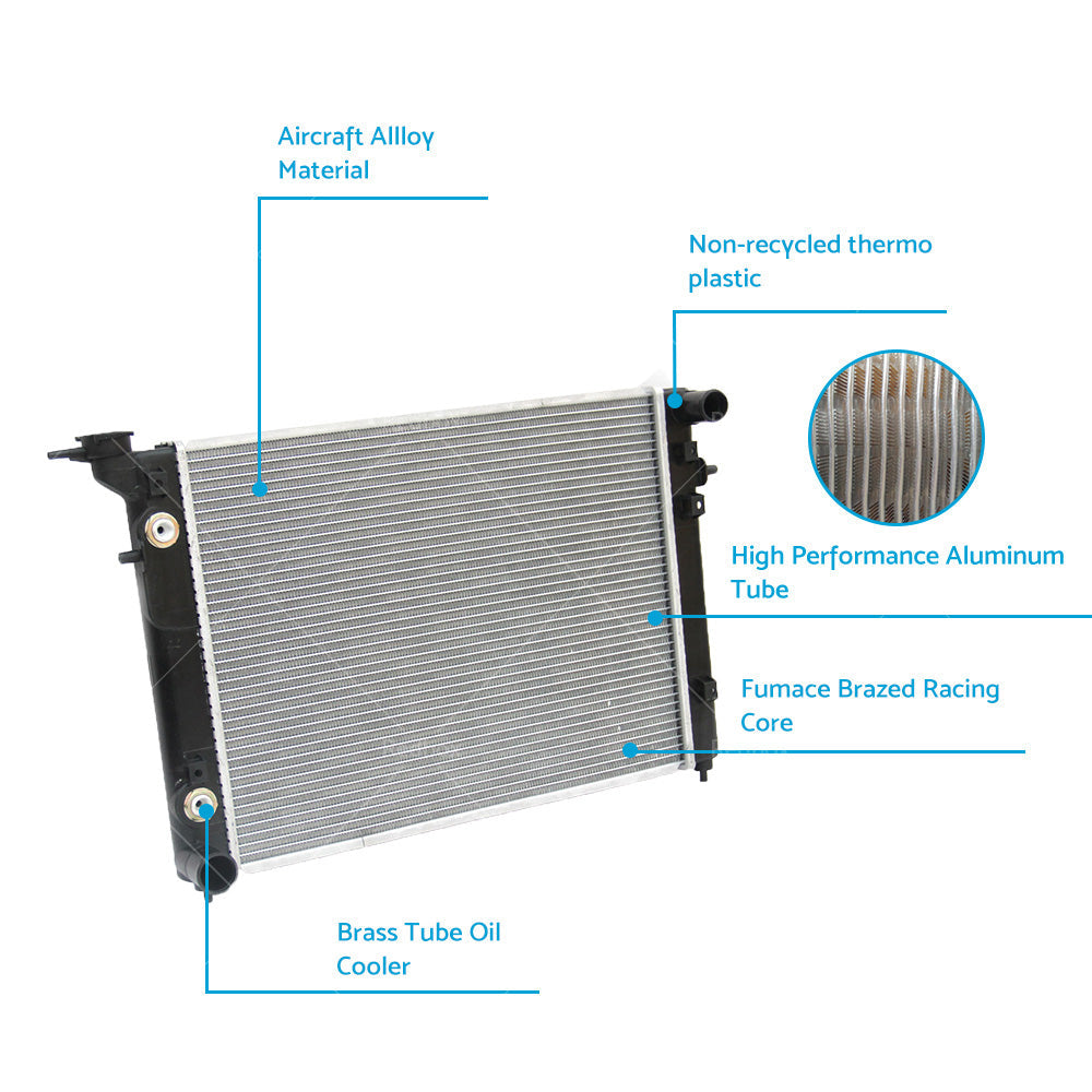 Radiator Suitable For Toyota Lexcen 91-97 Holden Commodore 91-00 VP VR VS V6-2