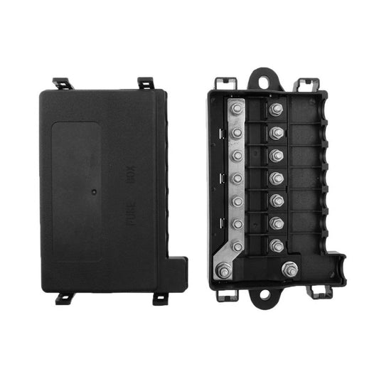 7-Way Multi Fuse Block Box Holder Suitable For Car Auto Battery 12-32V-0