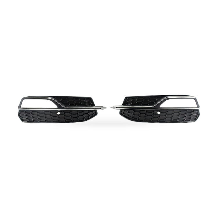 Left Black Fog Light Frame Lower Grille Suitable for Audi A3 Sportback 2013-2016-0