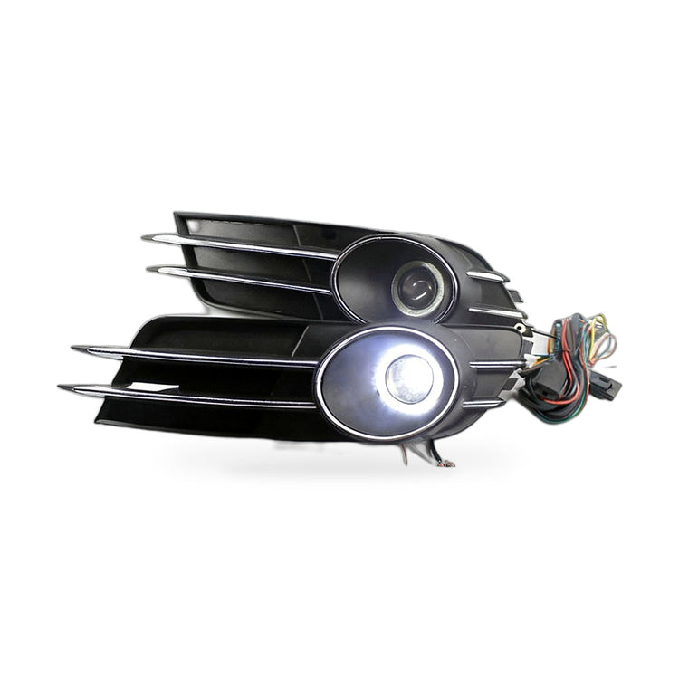 Fog Light Grille Frame with Lens Suitable for Audi A6L 2013-2015 Front-0