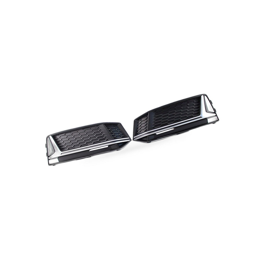 Fog Light Frame Lower Grille Suitable for Audi A4 A4L Sport 2016 2017 2018 Front-2