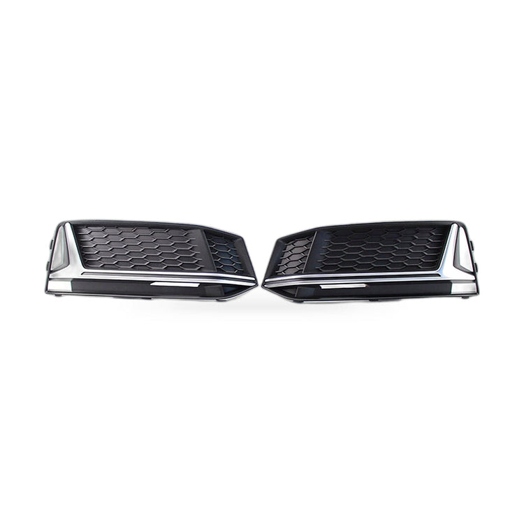 Fog Light Frame Lower Grille Suitable for Audi A4 A4L Sport 2016 2017 2018 Front-0