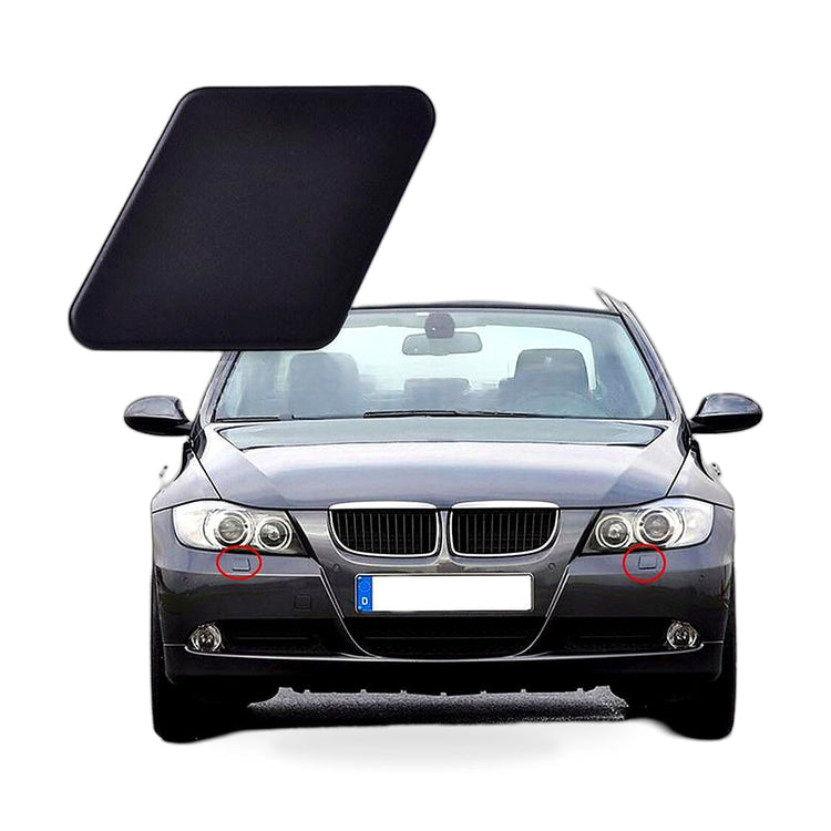 Headlight Washer Nozzle Cover Left Suitable for BMW 3 Series E90 E91 2005-2009-0