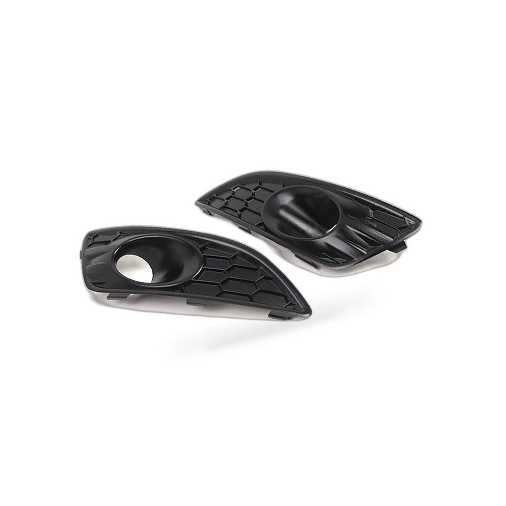 Fog Light Frame Cover Grille Lower Mesh Suitable for Ford Fiesta 2013-2016 Gloss-2