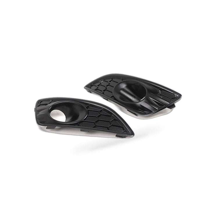 Fog Light Frame Cover Grille Lower Mesh Suitable for Ford Fiesta 2013-2016 Gloss-2