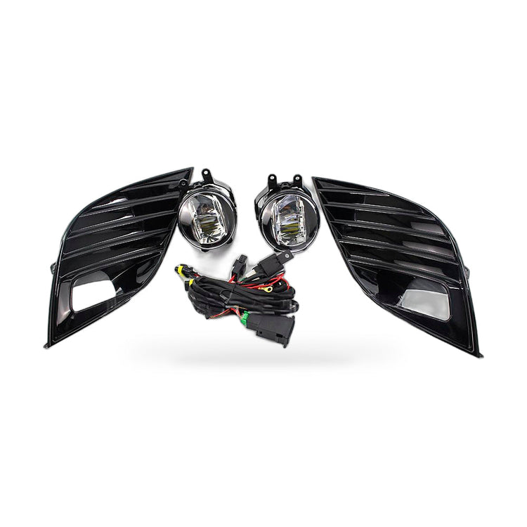 Front Bumper Fog Light Frame Grille Kit Suitable for Toyota Camry 18-0