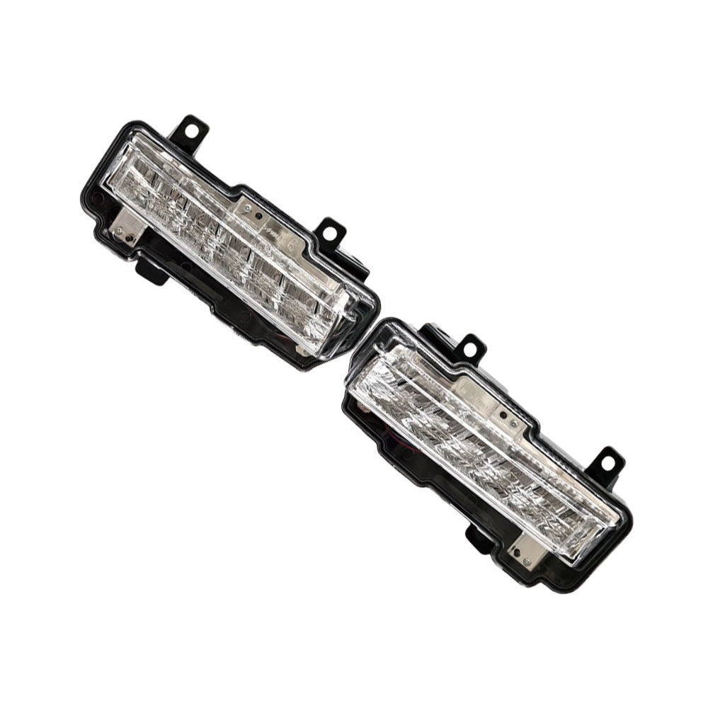 2x Front Bumper Fog Light Left & Right Lamp Suitable For Mitsubishi Pajero 2015-2017-1