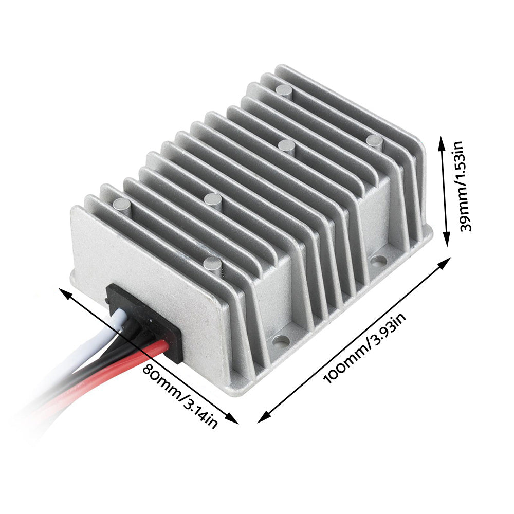 Waterproof DC 12V to DC 48V 8A Step-Up Booster Power Converter Regulator-4
