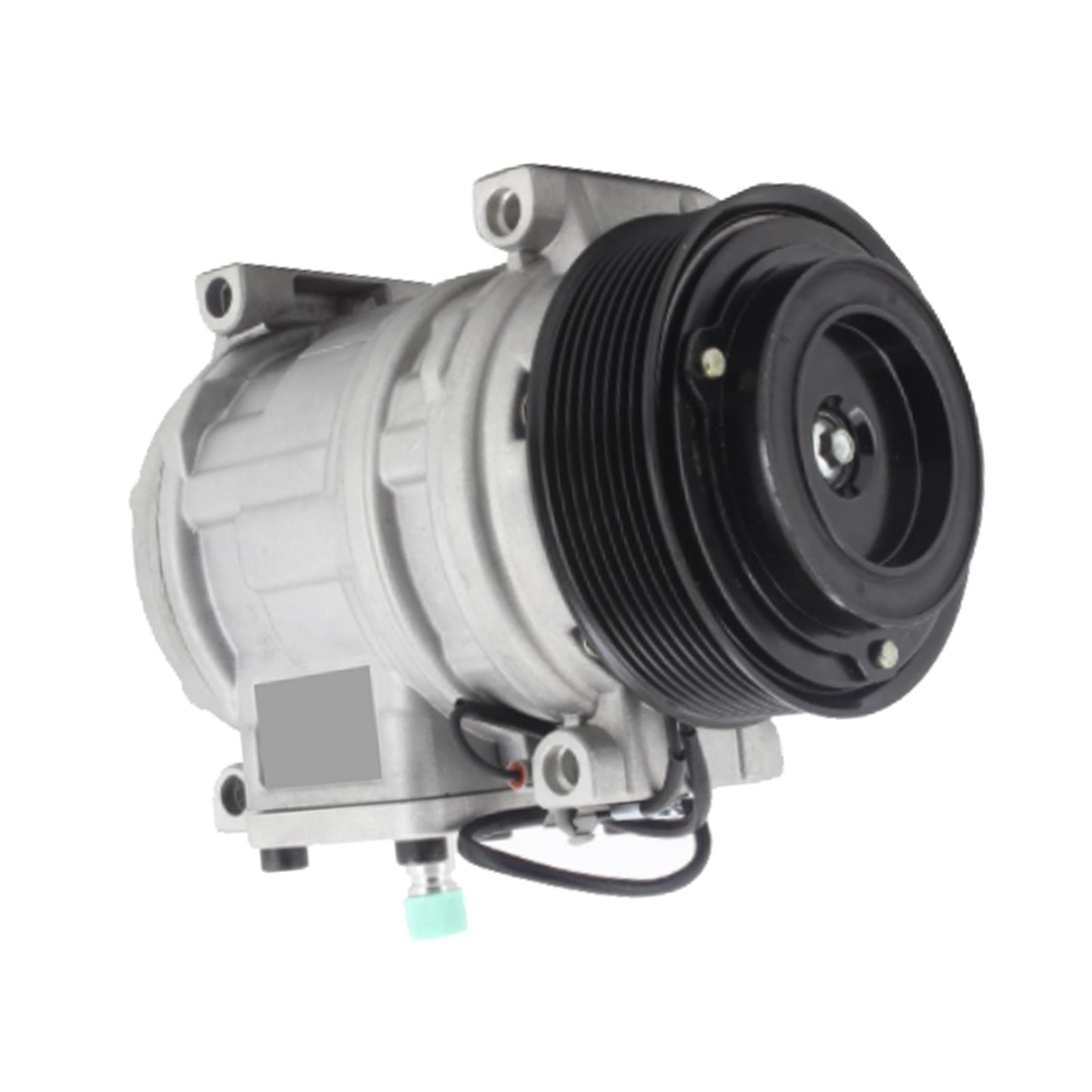 Air Con Compressor Suitable For John Deere 6100, 6400, 6600 & 6800 12V Tractors-0