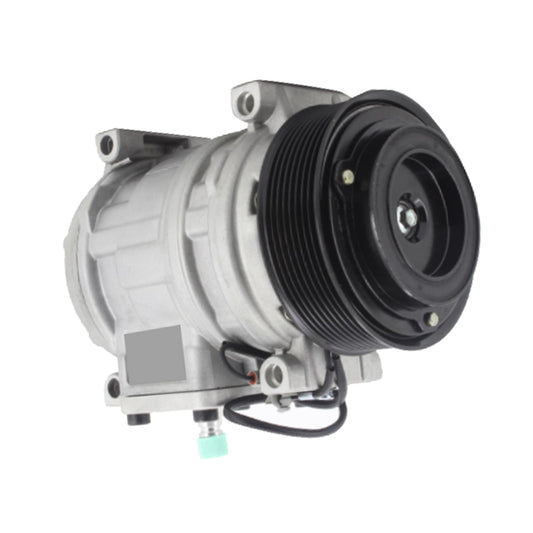 Air Con Compressor Suitable For John Deere 6100, 6400, 6600 & 6800 12V Tractors-0