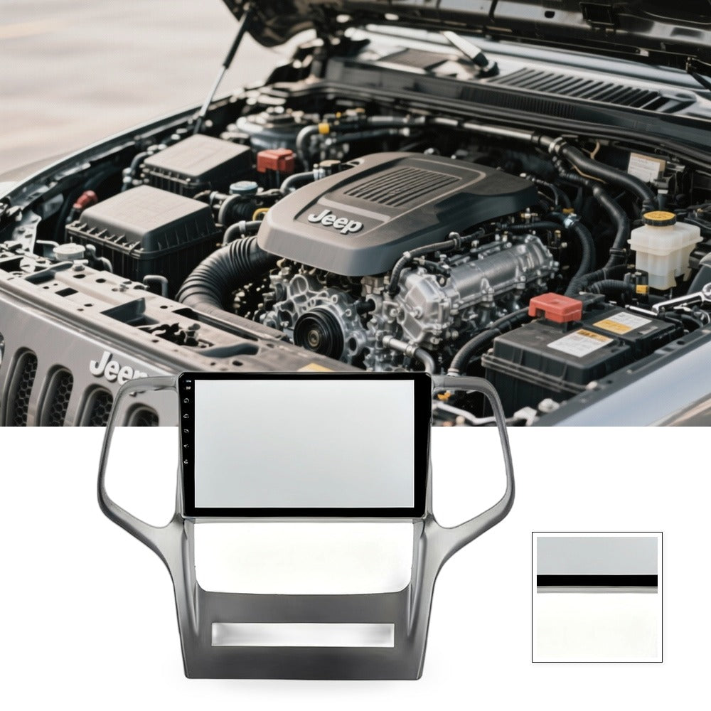 Jeep Grand Cherokee 08-13 安卓车载导航 蓝牙 倒车影像 Carplay-1