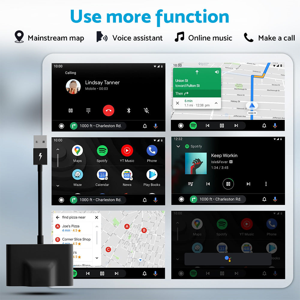 Wireless CarPlay Adapter Suitable For Android & Most Vehicles with CarPlay Auto-1