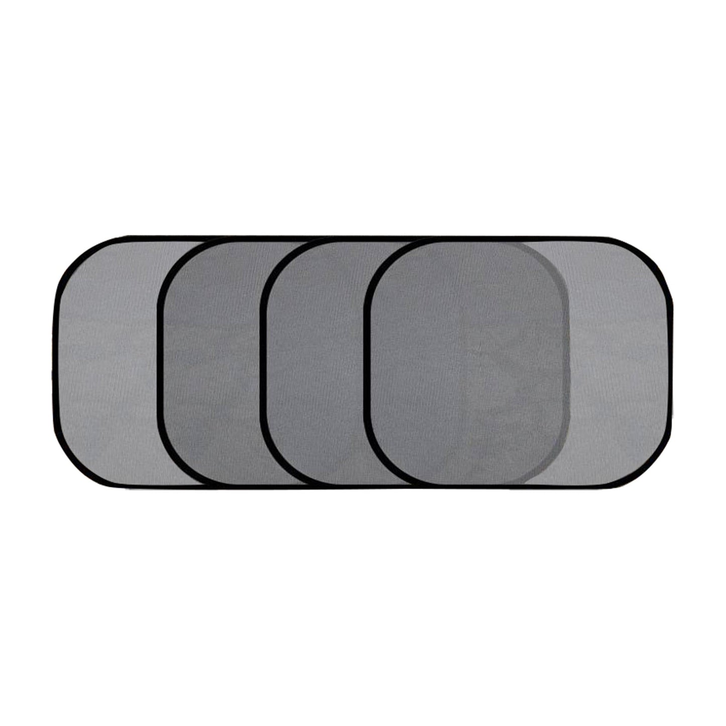 Car Side Window Mesh Sun Shade Cover 4x Suitable For Windshield and Side Windows-0