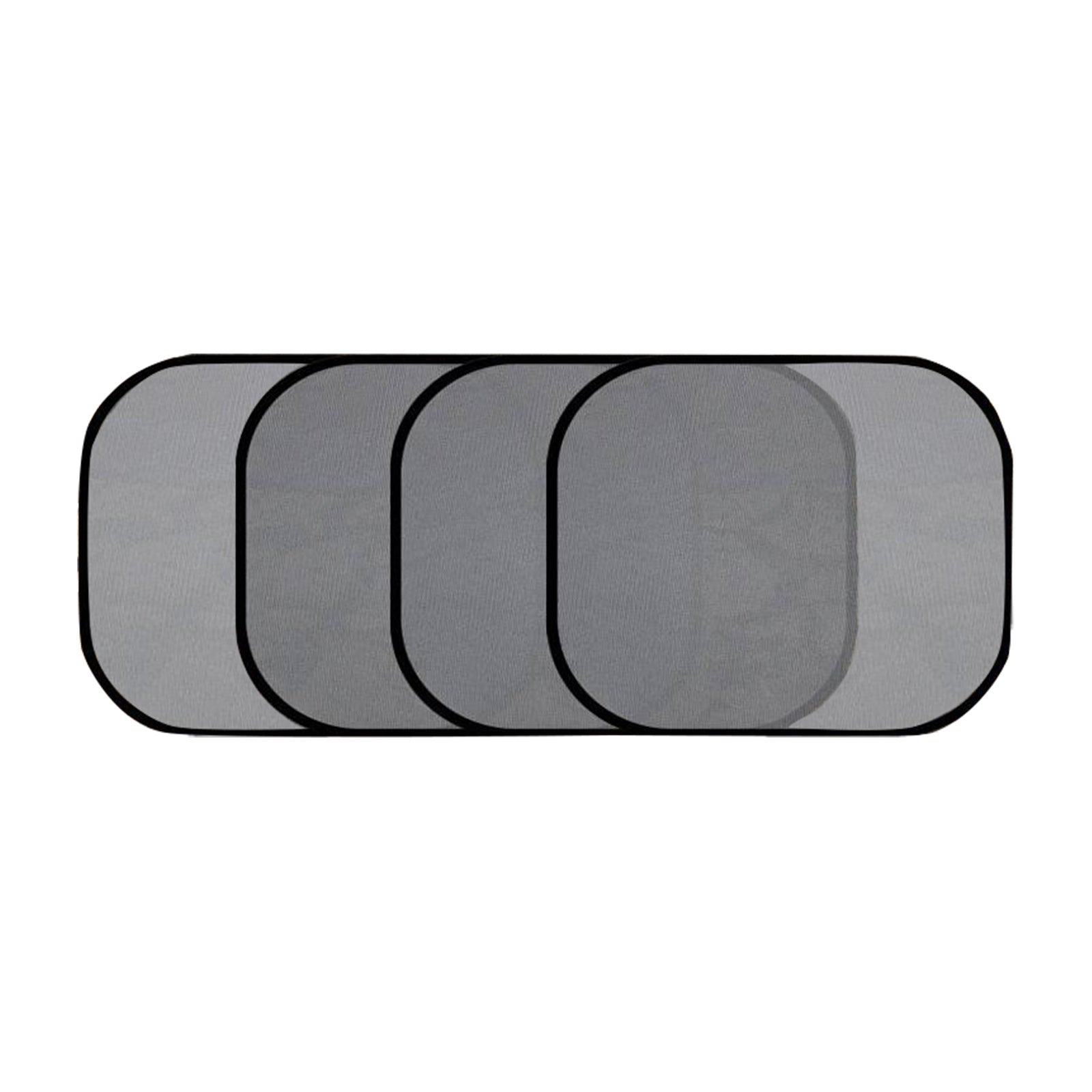 Car Side Window Mesh Sun Shade Cover 4x Suitable For Windshield and Side Windows-0