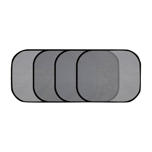 Car Side Window Mesh Sun Shade Cover 4x Suitable For Windshield and Side Windows-0