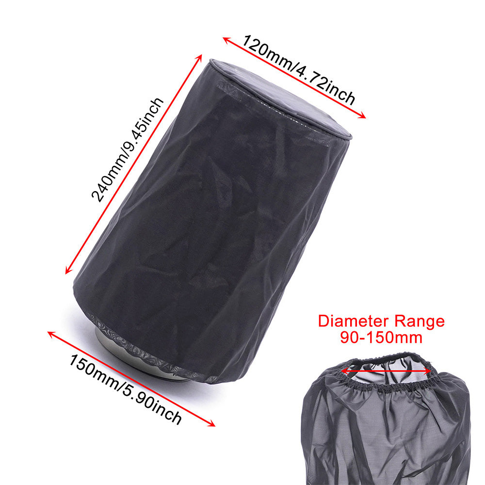 Air Filter Protective Cover Dustproof for High Flow Air Intake Filters Universal-1
