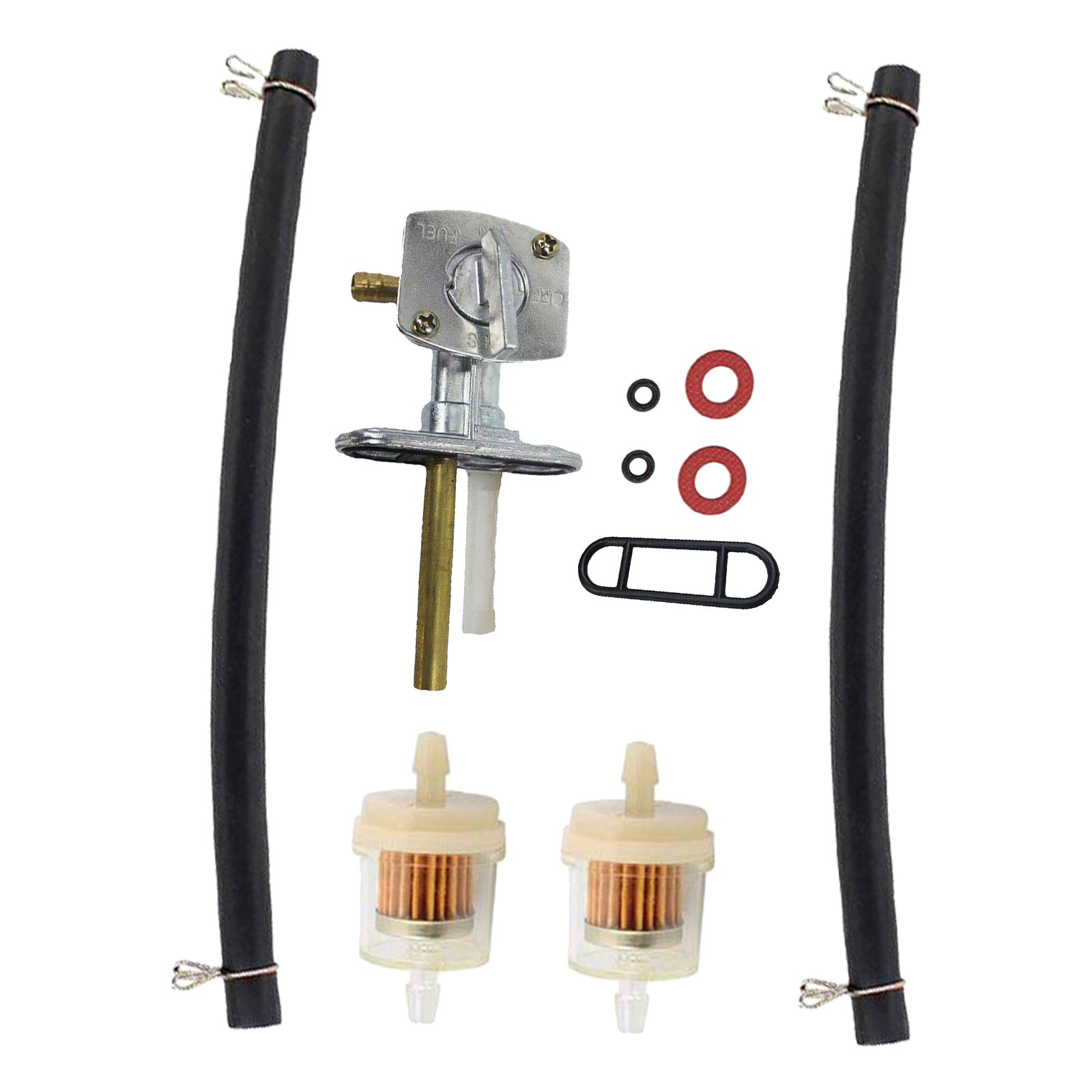 Fuel Valve Switch Petcock 5/16 Inch Suitable For Kawasaki VN1500 / KL650 / Bayou300 and Suzuki DR200-2