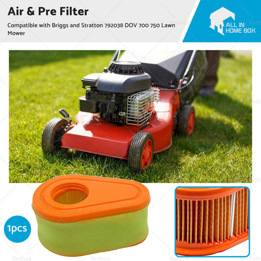 Air  and  Pre Filter Suitable For Briggs and Stratton 792038 DOV 700 750 Lawn Mower-0