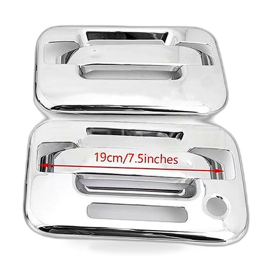 Door Handle Cover Trim Outer Bowl Chrome Suitable for Ford F-150 Raptor-0