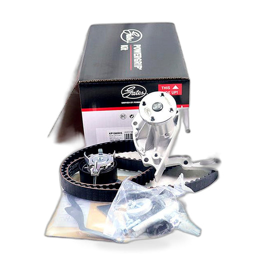 Timing Belt Kit with Water Pump Suitable for Ford Fiesta Focus C-Max 1.4L 1.6L-0