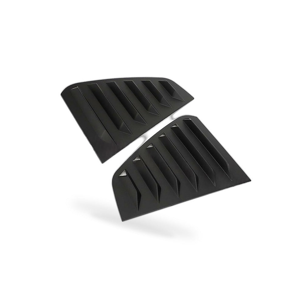 Rear Window Louver Decoration Trim Suitable for VW Golf 6 Golf 7 Glossy Black-1