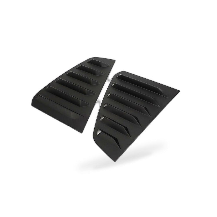 Rear Window Louver Decoration Trim Suitable for VW Golf 6 Golf 7 Glossy Black-2