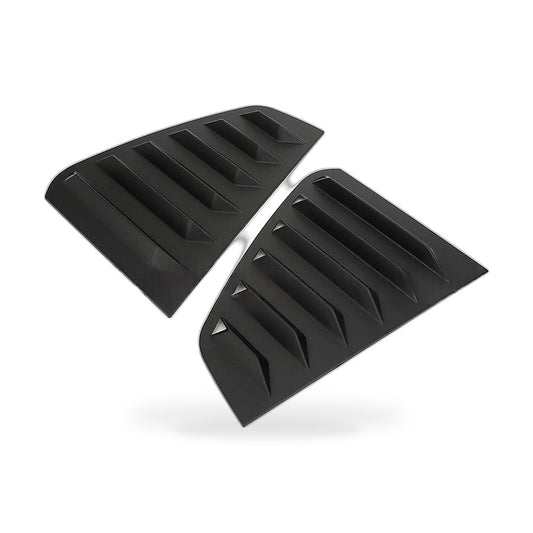 Rear Window Louver Decoration Trim Suitable for VW Golf 6 Golf 7 Glossy Black-0