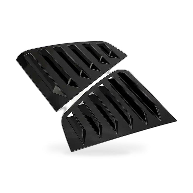 Rear Window Louver Suitable for VW Golf 6 Golf 7 Matte Black Side Triangle Trim-4
