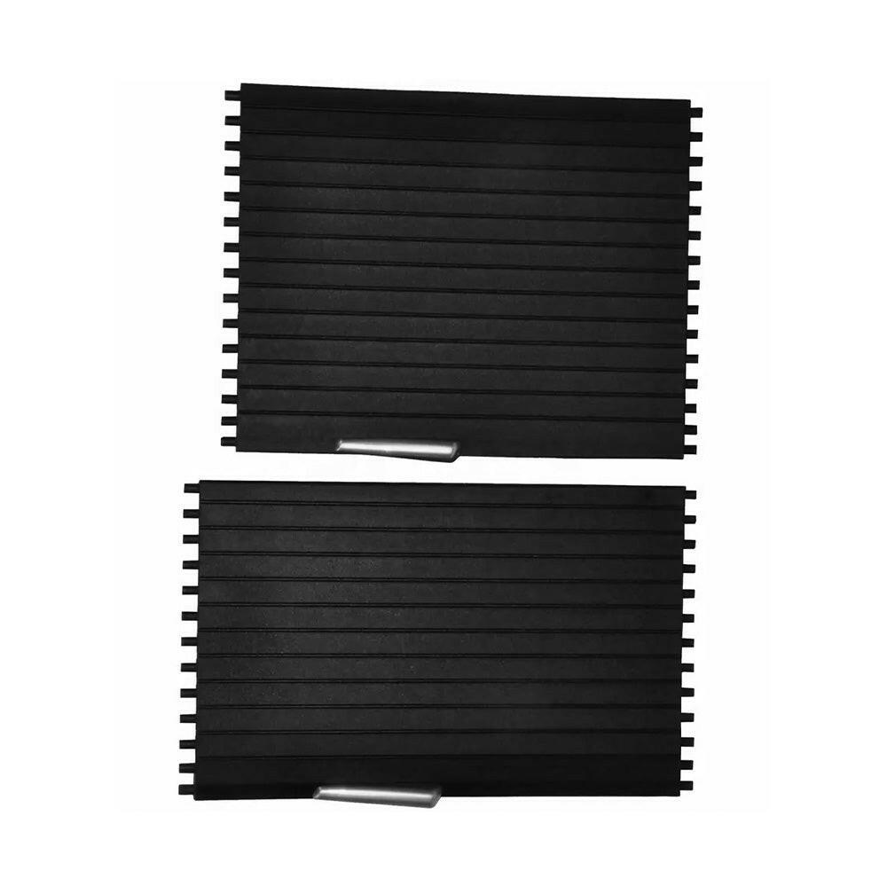 Console Cup Holder Roller Blind Cover Kit Suitable For BMW X5 E70 X6 E71 2007-2014-2