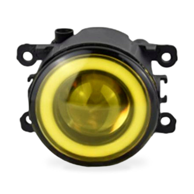 LED Angel Eye Lens Fog Light Suitable for Ford Edge 2015-2018 Yellow White-0